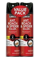 Eliminator Ant, Roach & Spider Killer4, Aerosol Spray, 2/20-Ounce