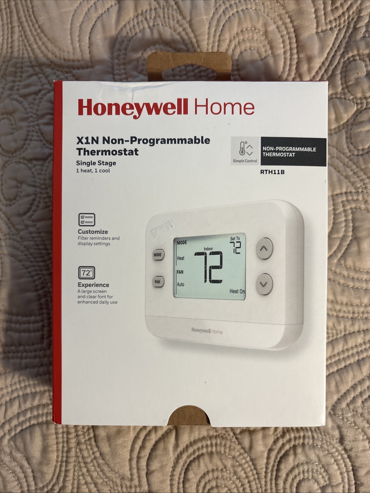 Honeywell Home 24-Volt Non-Programmable Mechanical Thermostat X1N gallery