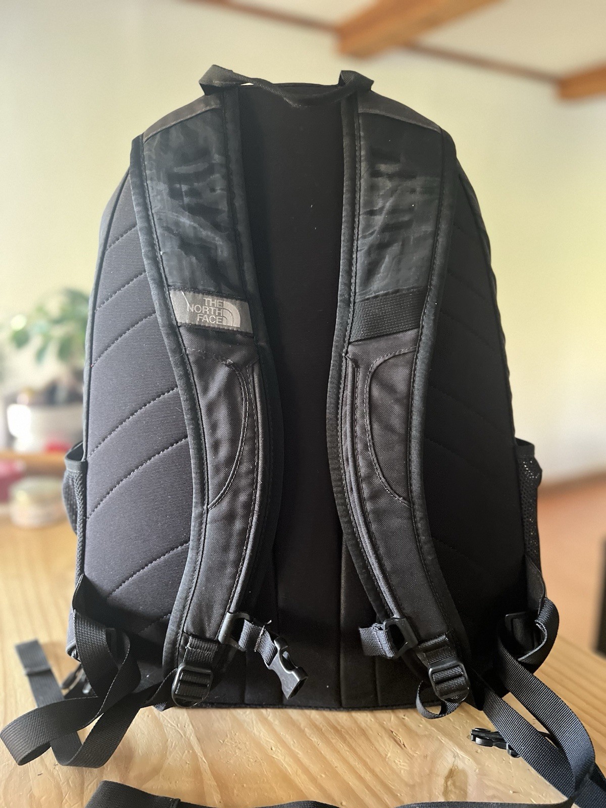 the north face jester black backpack 3