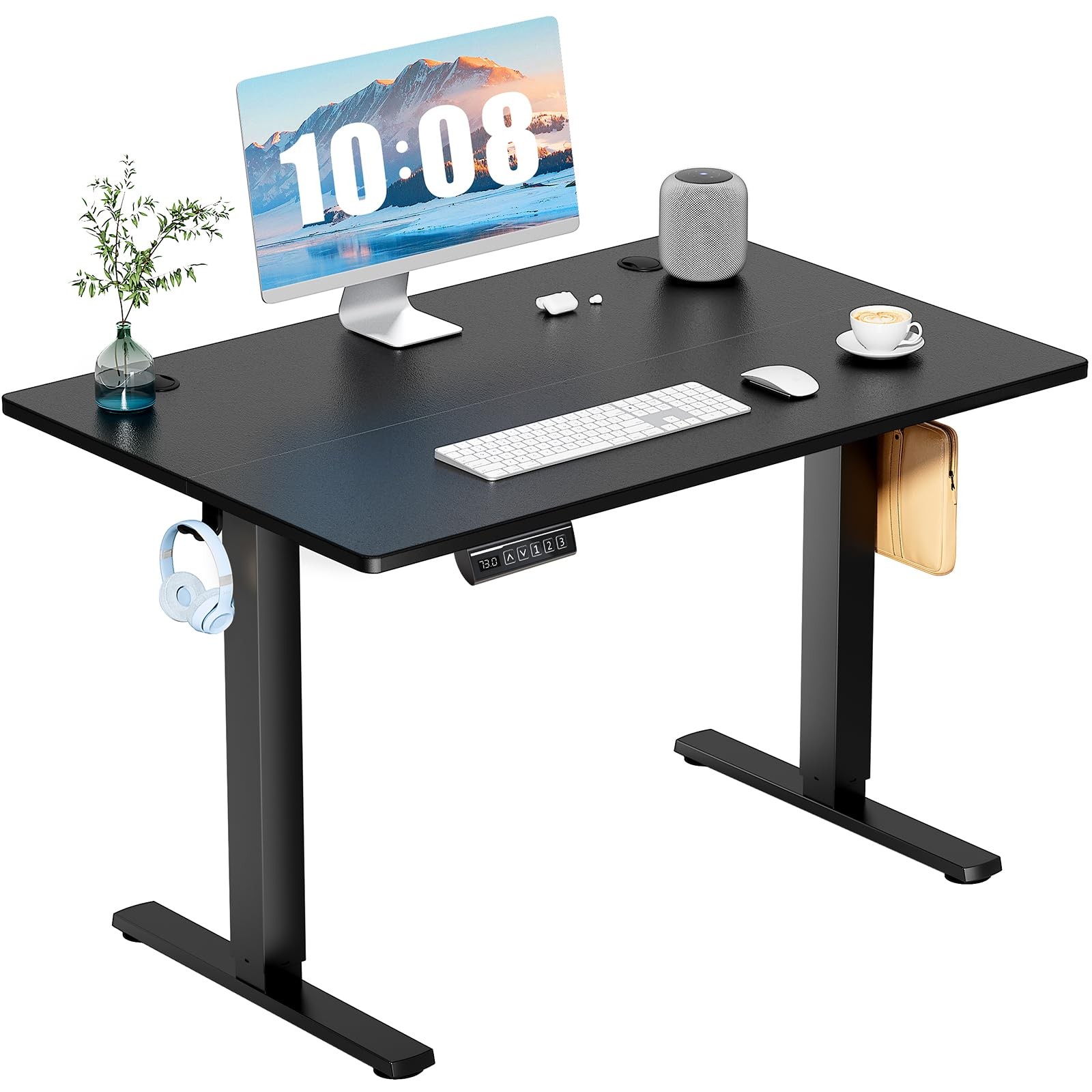 DUMOS 40 Inch Electric Standing Desk Height Adjustable, Sit to Stand Up Compu... gallery