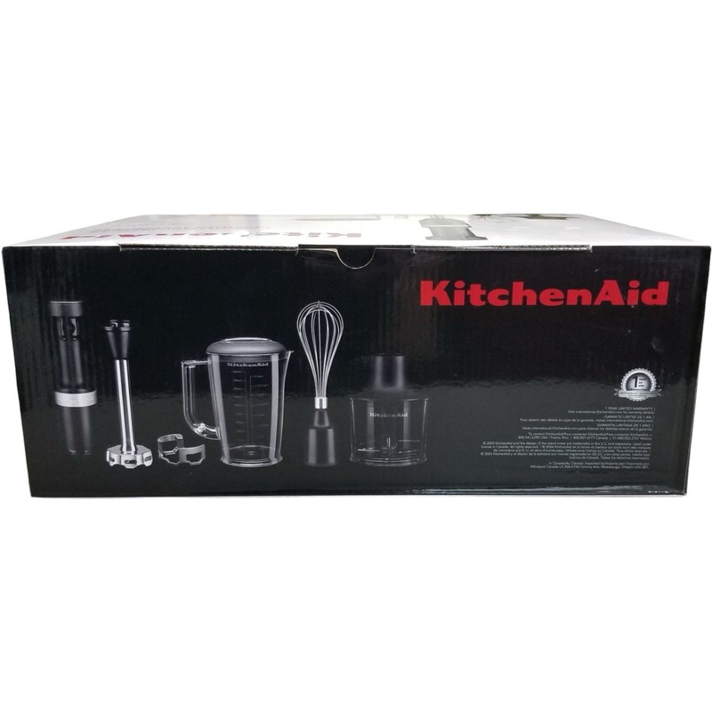 KitchenAid Corded Variable-Speed Hand Blender with Accessories, 6-Piece Set gallery