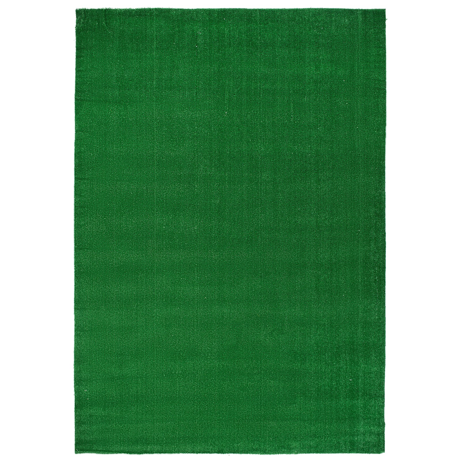 Rugshop Outdoor Carpet Rug Artificial Turf Solid Grass Indoor Outdoor Rug Green gallery