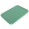 Pyrex (2) 7200 Orange (1) 7201 Blue (1) 7210 Green (1) 7211 Red 5 Lid Set gallery