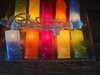 Tiki String Lights Multicolor 10 Bulbs 10ft Used gallery