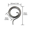 4 PCS Flat Coil Torsion Spring 20mm ID 29mm OD for Door Handle Replacement gallery