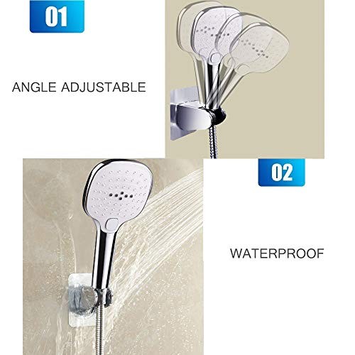 Self Adhesive Shower Head Holder- Adjustable Handheld Shower Holder NO gallery