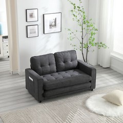 3 Fold Sofa Convertible Futon Pull Out Sofa Couch Bed Sleeper Chair Loveseat NEW