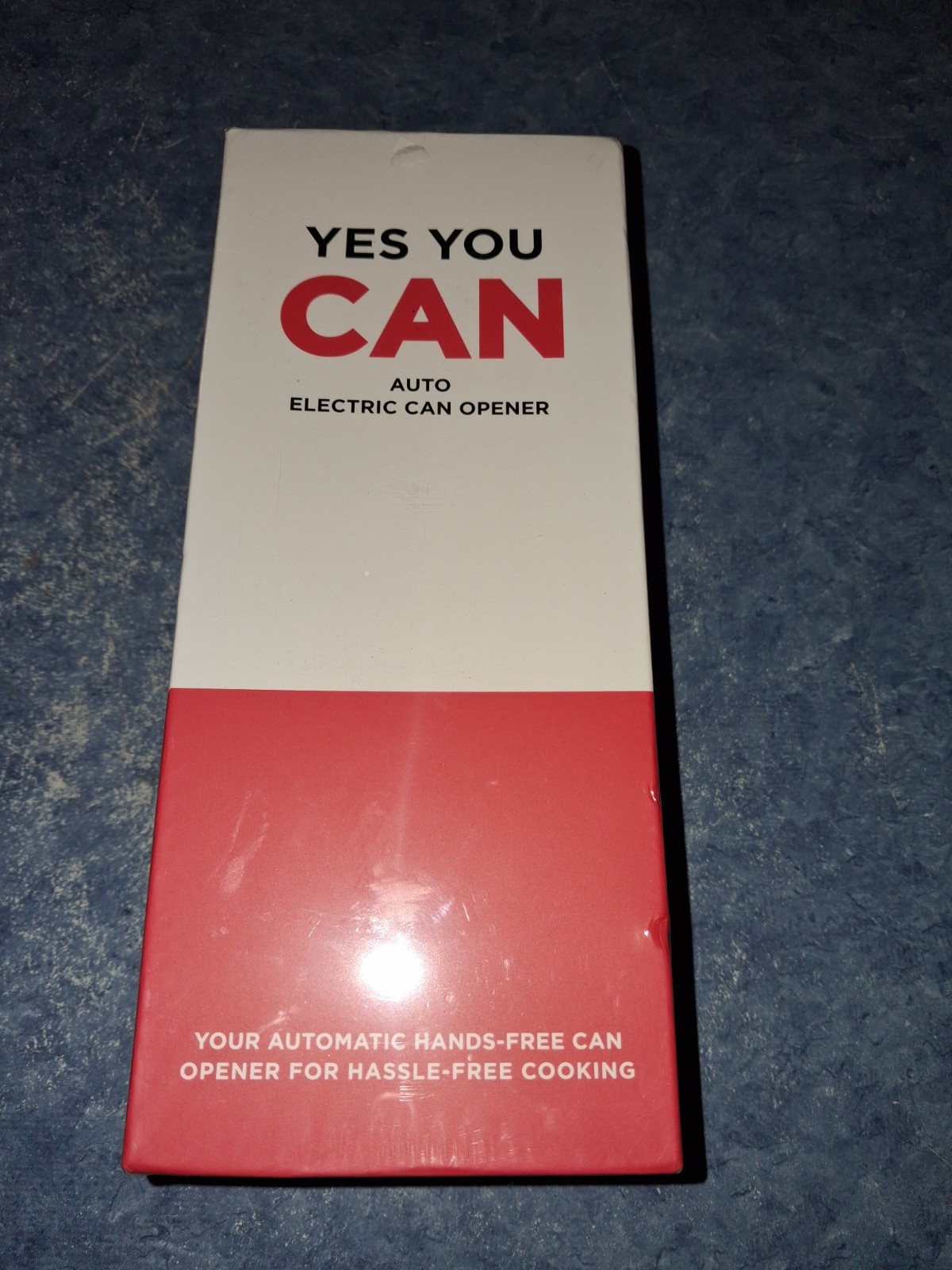 NEW " YES YOUCAN" KITCHEN MAMA AUTO ELECTRIC ONE PRESS CAN OPENER, (RED) gallery