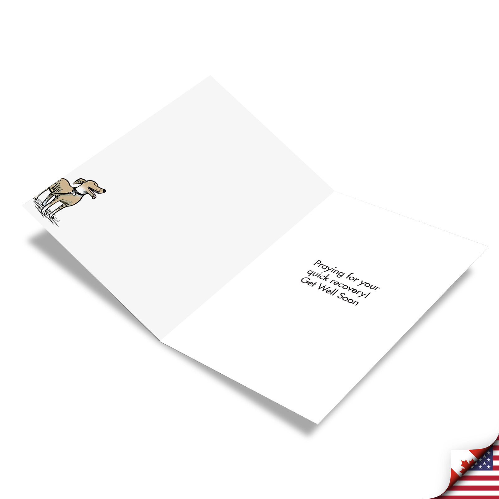 1 Funny Get Well Card with Envelope - You Are Heeled C6359GWG gallery
