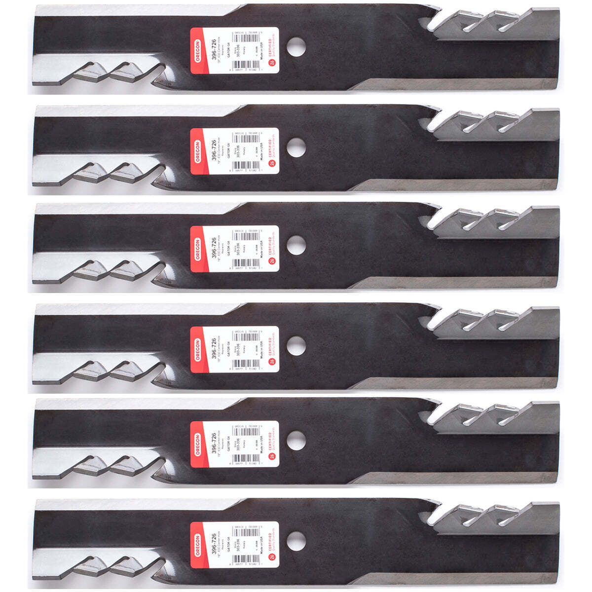 Oregon 396-726 G6 Gator Blade for 52" Gravely ZT XL 52, ZT X 52 - 918015, 918011 gallery