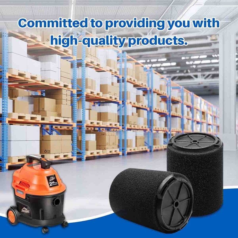 VF7000 Replacement Foam Wet Application Only Filter for Ridgid 5-20 Gal Vacuums gallery