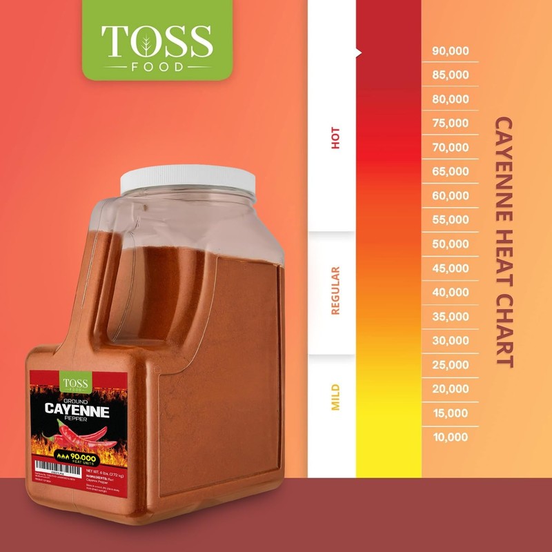 Extreme Hot Cayenne Pepper Powder Bulk 90,000 Heat Units 6 LB, Ground Cayenne.. gallery
