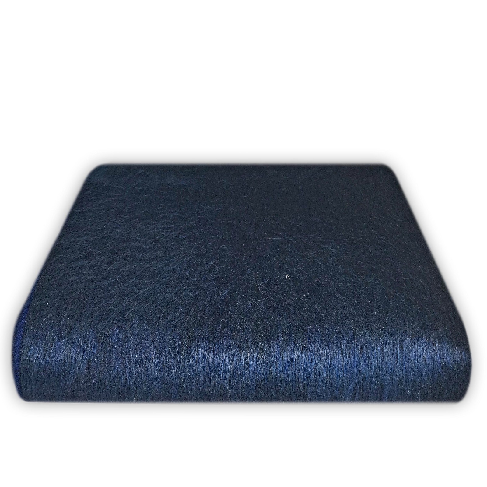 SOFT & WARM ALPACA LLAMA WOOL BLANKET MIDNIGHT BLUE QUEEN BED SOFA COVER 95"x67" gallery