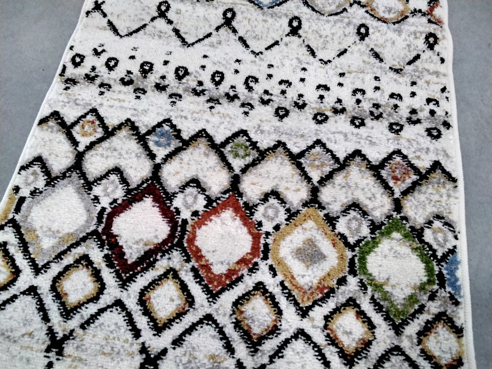 IVORY / MULTI 2'-3" x 8'-0" Flaw in Rug, Reduced Price 1172764790 AMS108K-28 gallery