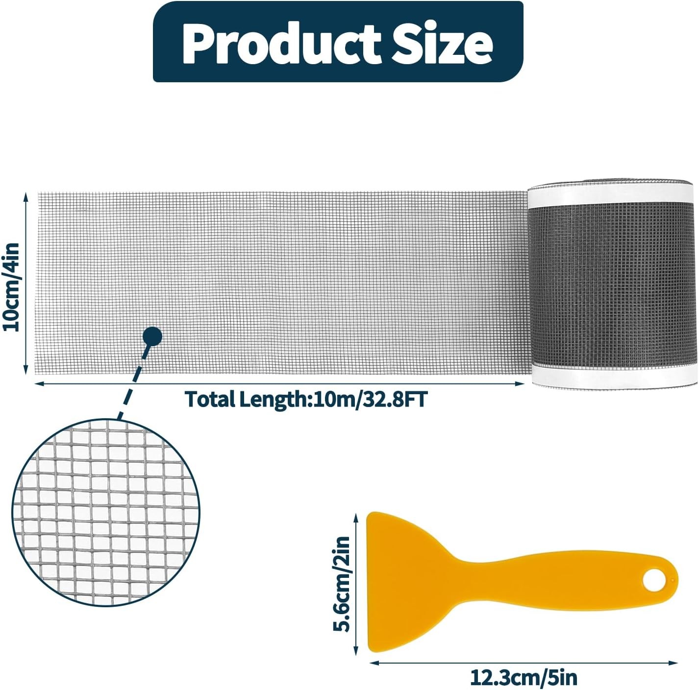 4 Inch x 33 FT Disposable Shower Drain Screen Self-Adhesive As Pictures Shown gallery