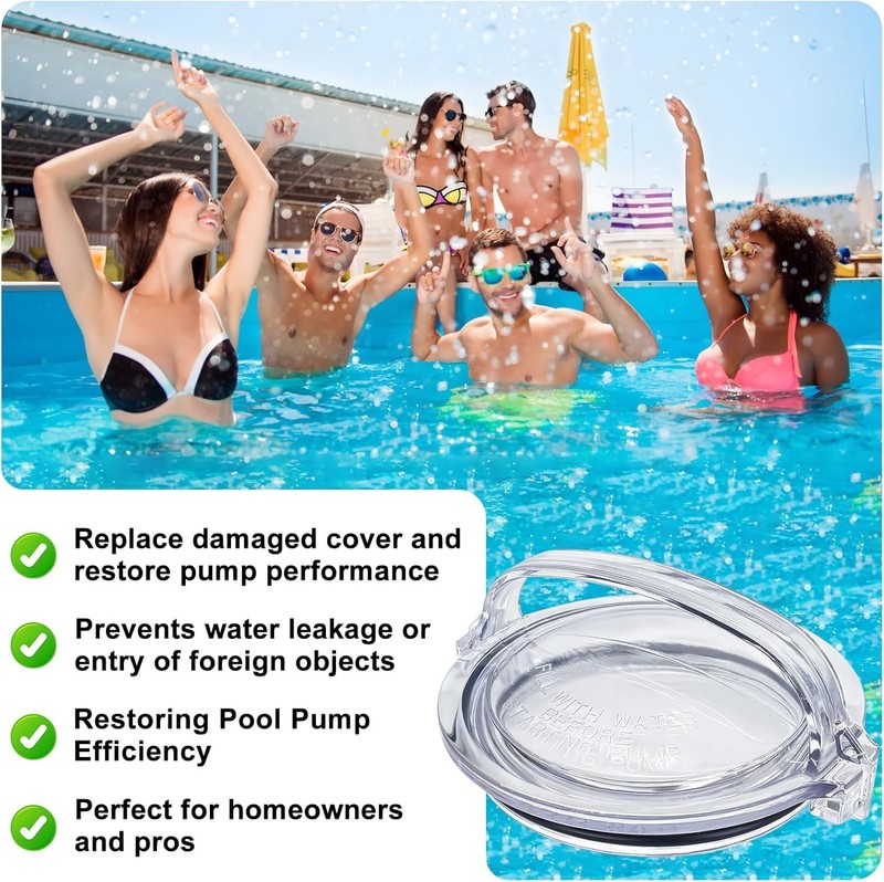 SPX1500D2A Strainer Cover with O-Ring for Hayward Power-Flo Series Pool Pumps gallery