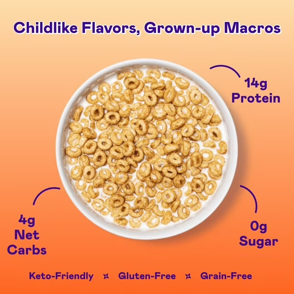 Magic Spoon Peanut Butter Grain-Free Breakfast Cereal, 7 OzBox 3 PACK Free Ship gallery