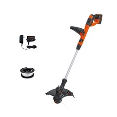 Black+Decker 40V MAX 13 Inch String Trimmer and Lawn Edger with Battery and C…