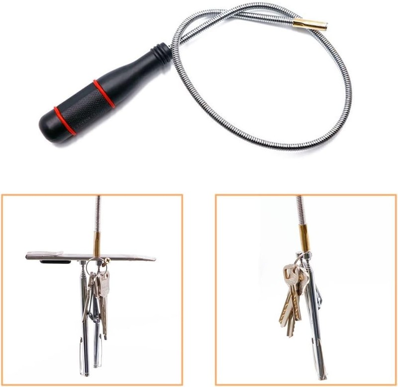 4 Pack Telescoping Magnetic Pickup Tools Flexible Grabber Claw & Magnet Set New gallery