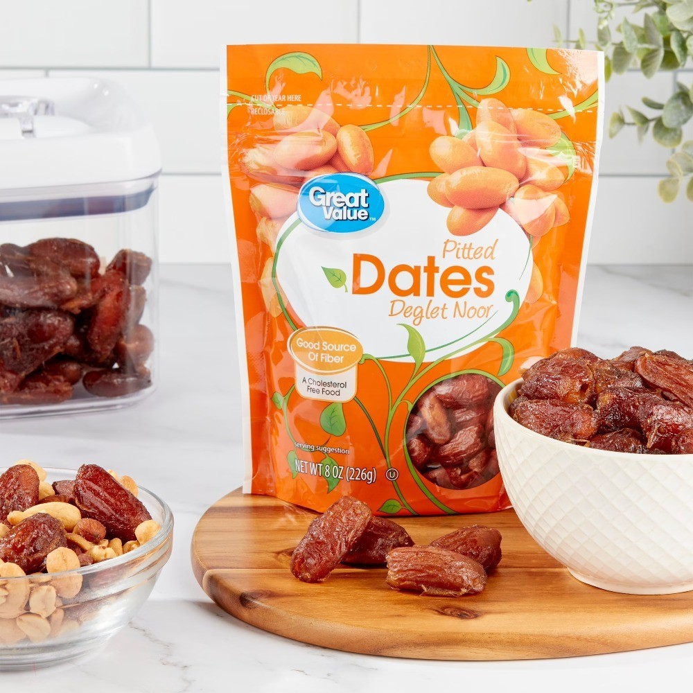 (3 pack) Pitted Deglet Noor Dates Dried Fruit, 8 oz gallery