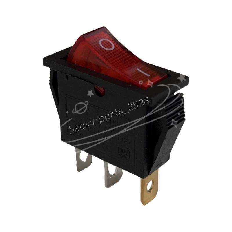Rocker Switch Lighted On Off for Electric Fireplaces FMI Desa 120927-24 120 volt gallery