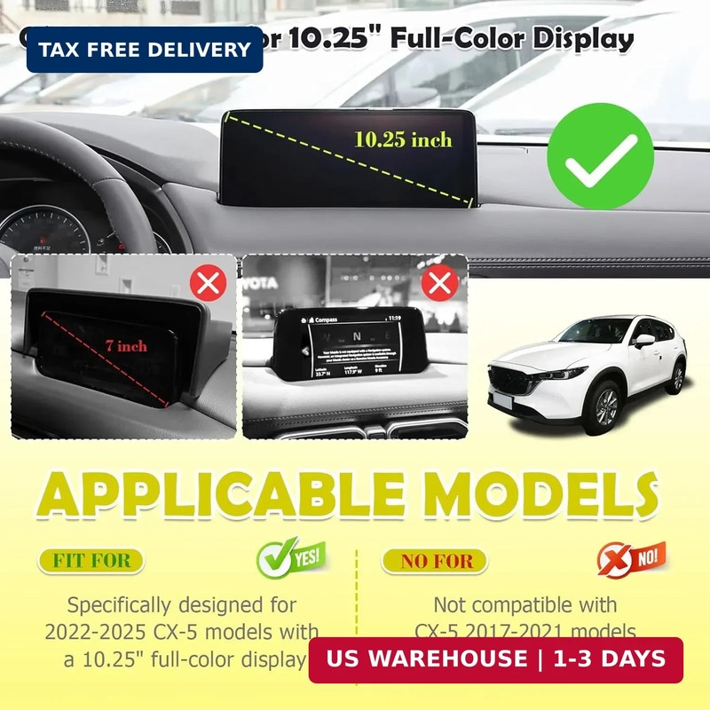 Dash Storage Organizer Compatible with 2022 2023 2024 2025 Mazda CX-5 Accessorie gallery