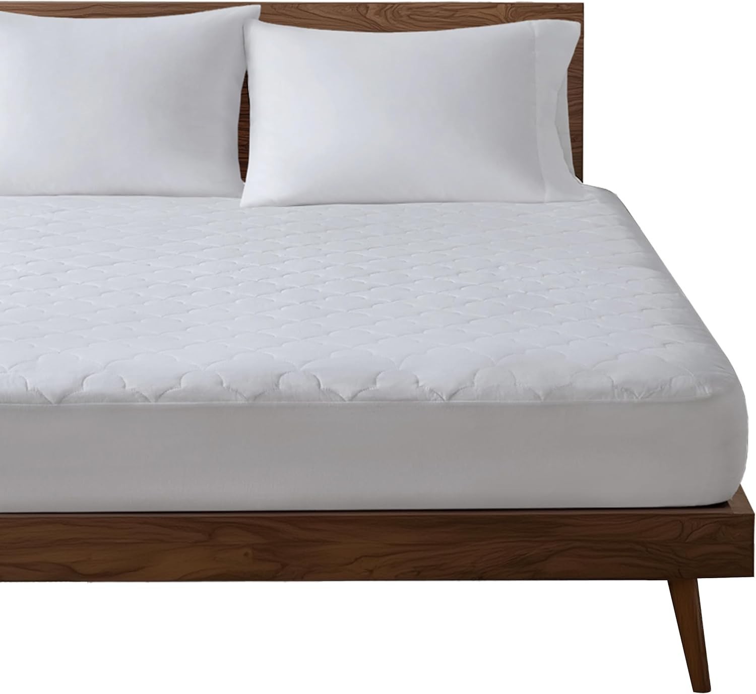 Sleep Philosophy All Natural 100% Cotton Filled Mattress Pad Washable Bed gallery
