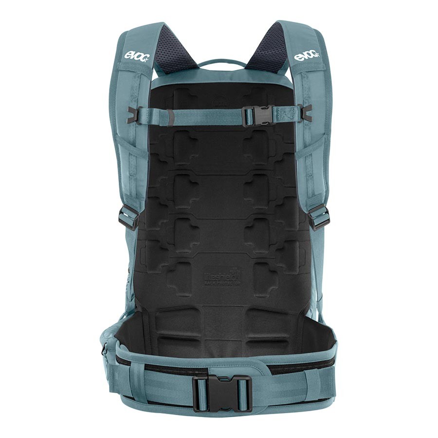 EVOC Commute Pro 22L Waterproof Bike Backpack with Back Protector & Organizer 2