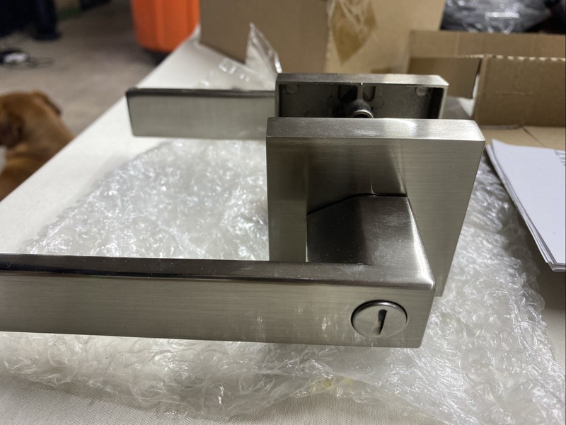 Door Handle Lock Adjustable Backset Stainless Steel QB/T2474-2000 gallery