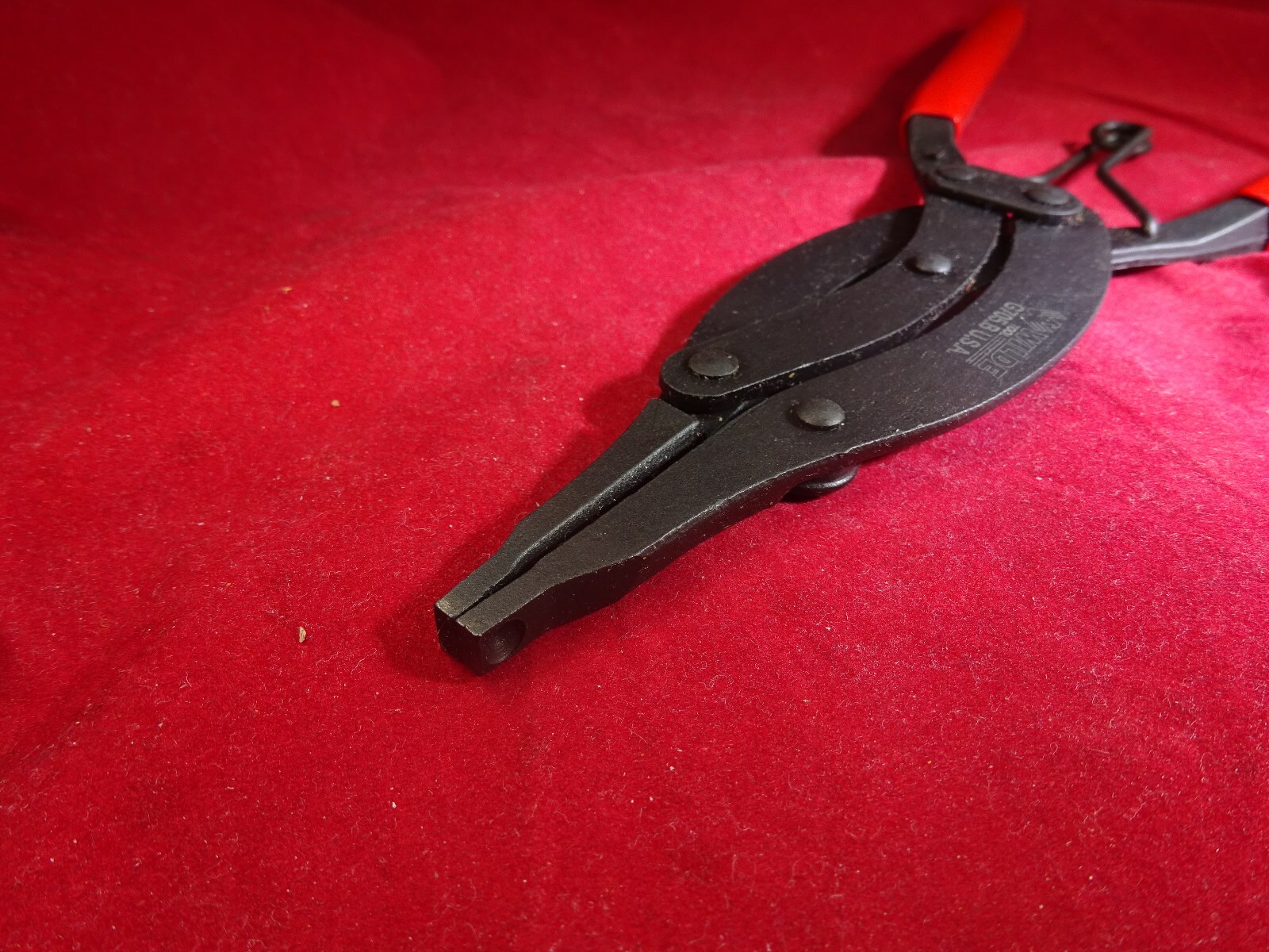 WILDE TOOL G705B 10”Straight Compound LockRing Pliers Snap Retaining USA Made gallery