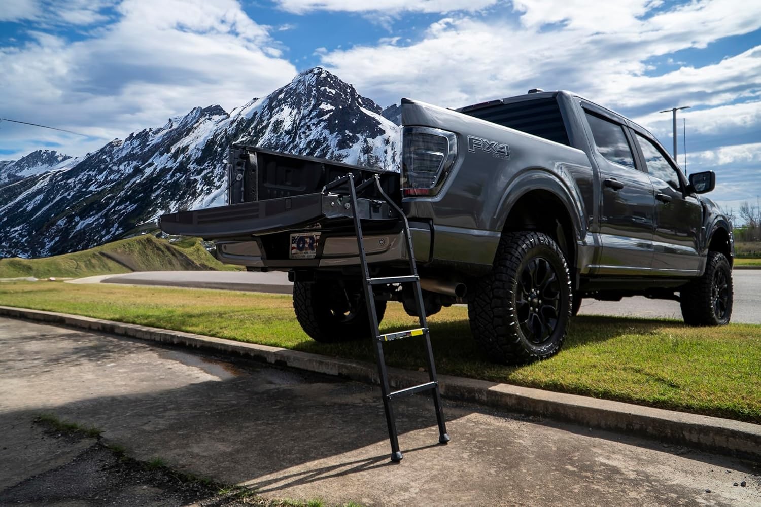 Traxion NEW Tailgate Ladder XL for All Trucks Including Lifted Trucks up to 50" gallery