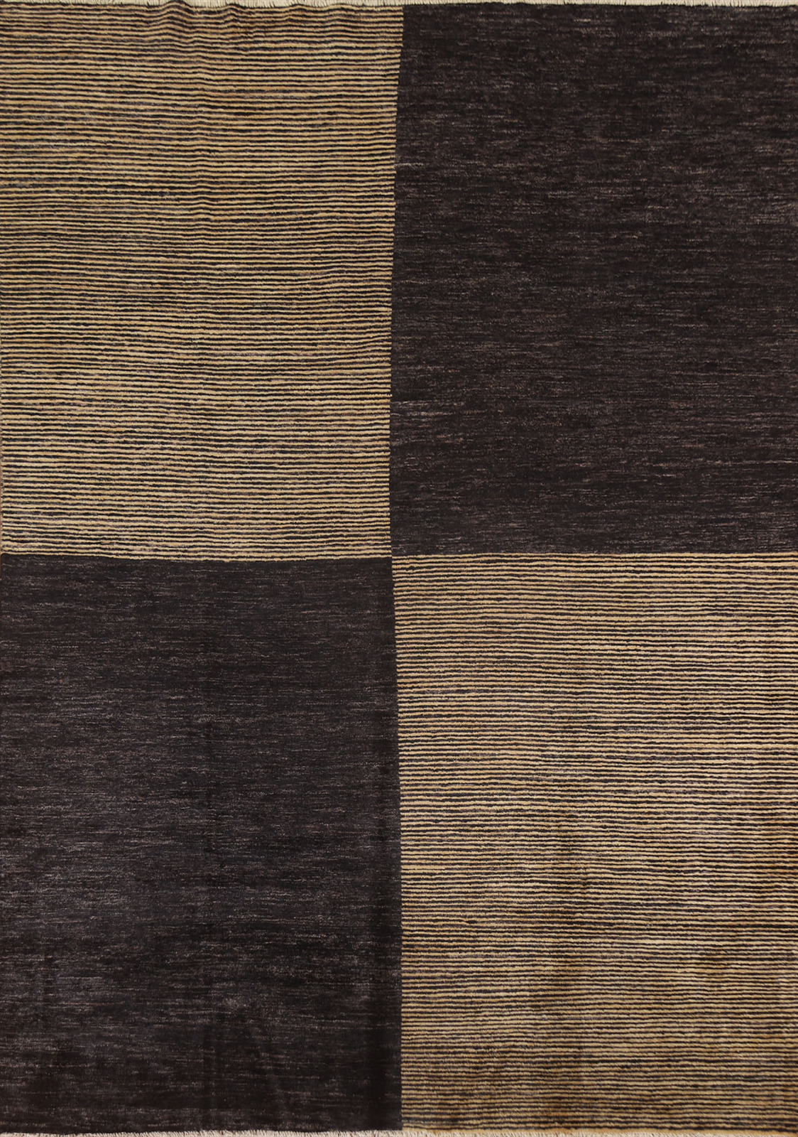 Durable Gabbeh Wool Modern Area Rug - Made to Last! 6x8 ft gallery