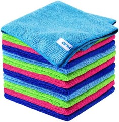 12Pcs Premium Microfiber Cleaning Cloth Highly Absorbent, Lint Free, Scratch Fre