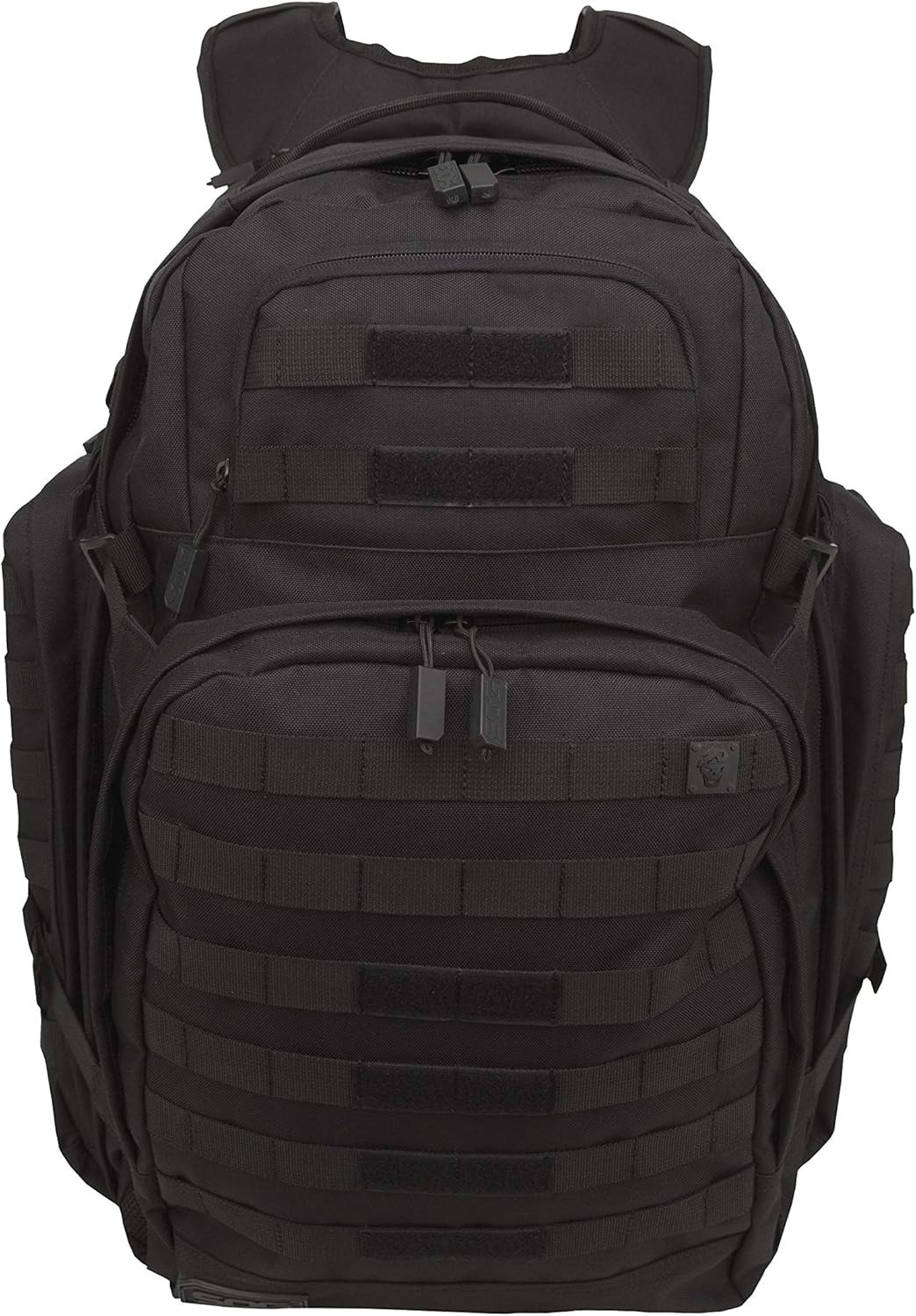 64.3L Tactical Internal Frame Backpack Large Capacity Hiking Pack Black 2