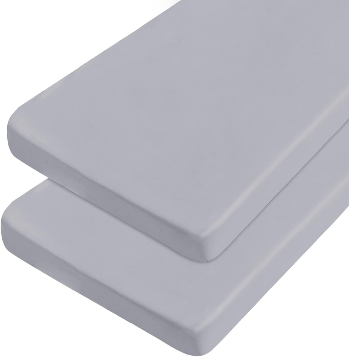 Cot Sheets 31" x 75", 2 Pack Cot Size Sheet Fitted with Narrow Twin/Camp Bunk... gallery