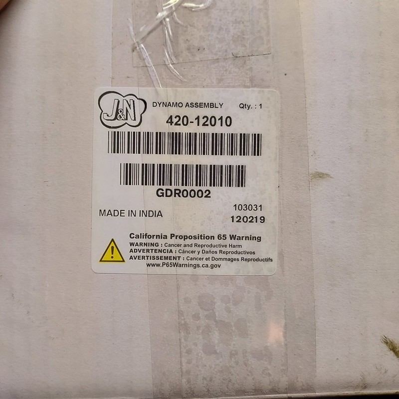 DB Electrical Starter Generator GDR0002 CW Rotation (NEW) gallery