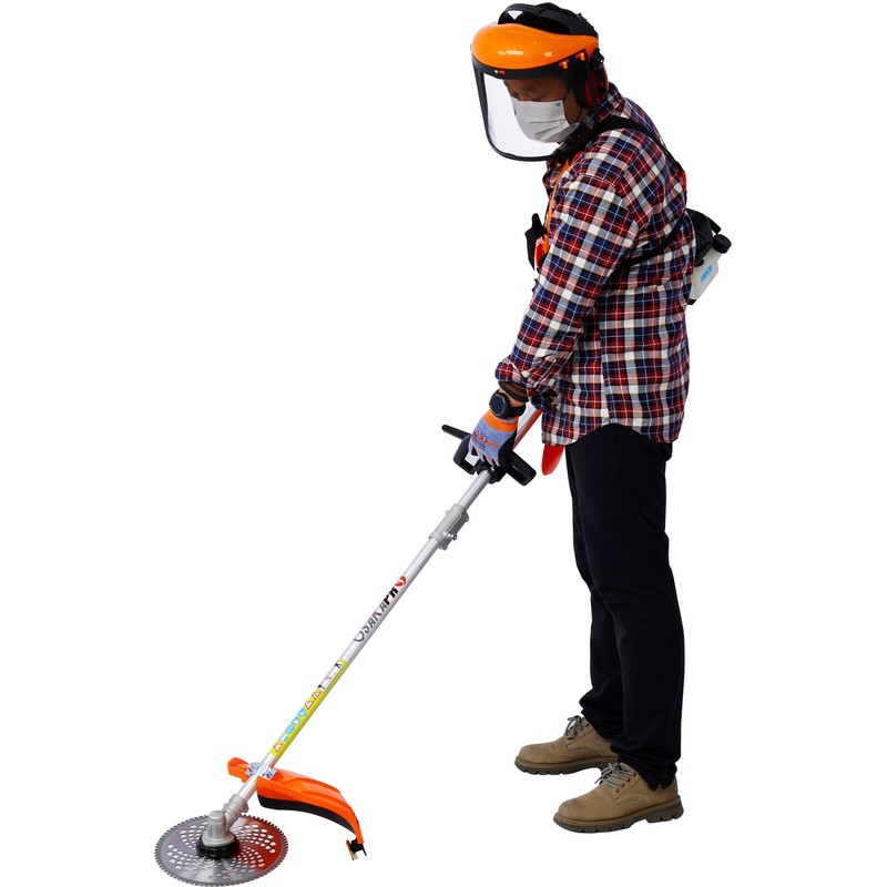 8 in 1 Multi-Functional Trimming Tool 56CC 2-Stroke w/Gas Pole Saw Grass Trimmer gallery