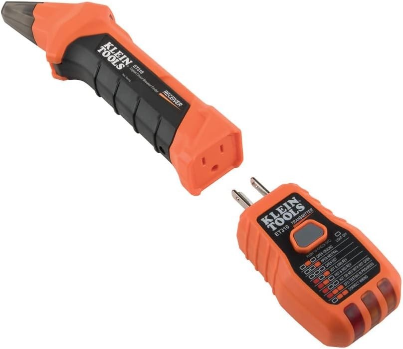ET310KIT AC Circuit Breaker Finder Kit, Electric Tester, GFCI Tester, Leads gallery