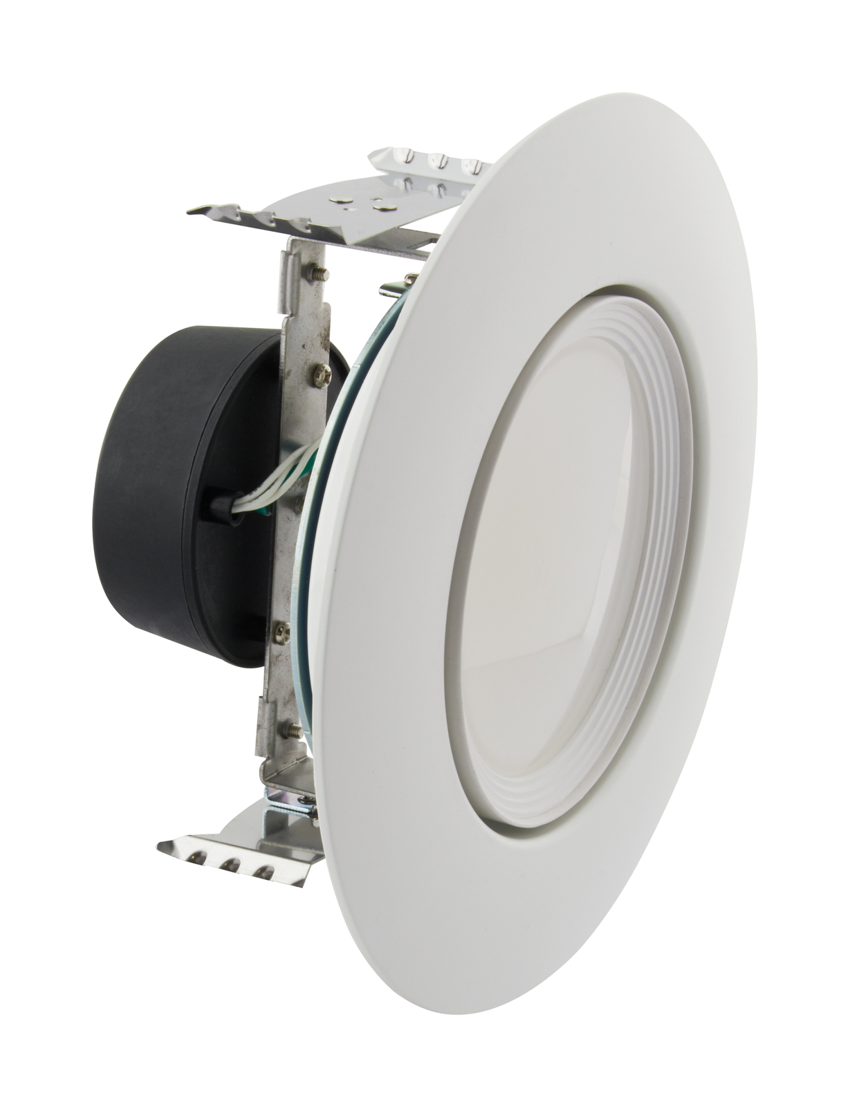 Satco S11824 10.5W LED Directional Retrofit Downlight Gimbal 5-6 Inch CCT Round gallery