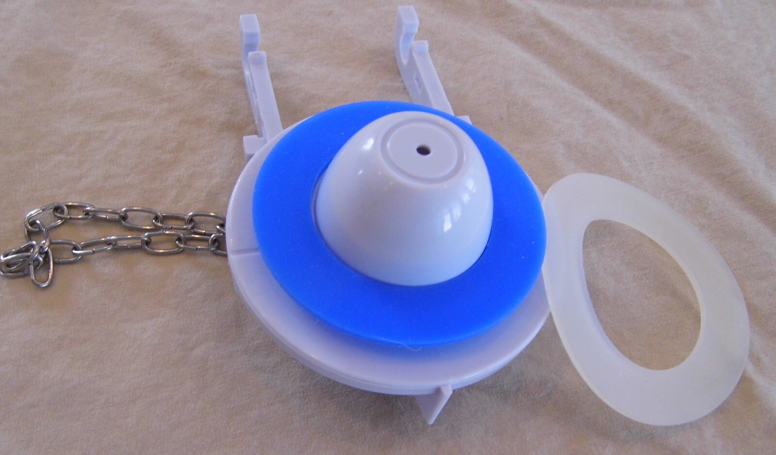 2 inch Flapper Valve with Twist off Removable Niple, comes with 2 Extra Seals gallery