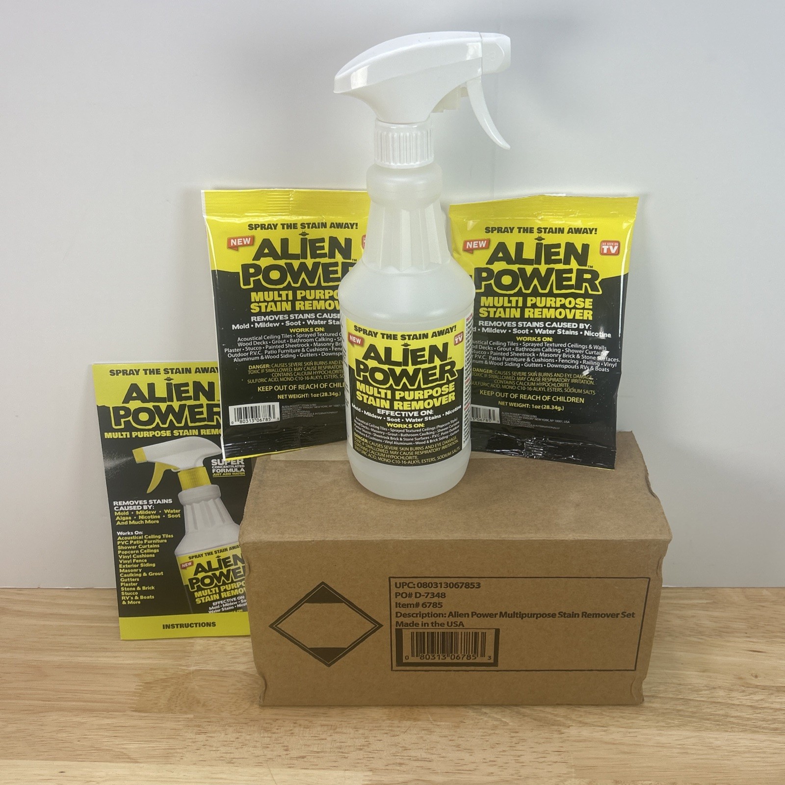 2 Pack Alien Power 24 oz. Alien Power Multi-Purpose Stain Remover With Bottle gallery