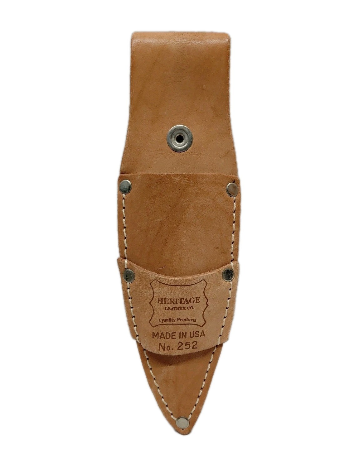 Heritage Leather Co No. 252 Double Shears Holder Scissors Holster Made in U.S.A gallery