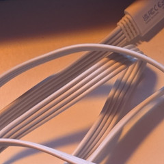 White Rope/Wire String Light CE Marking Plastic Electrical Connector