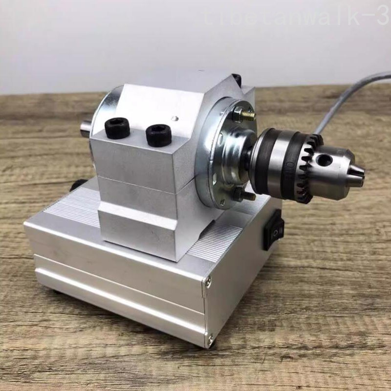 8000rpm Adjustable Fishing Float Body/Tail Paint-24V DC Mini Electric Lathe gallery