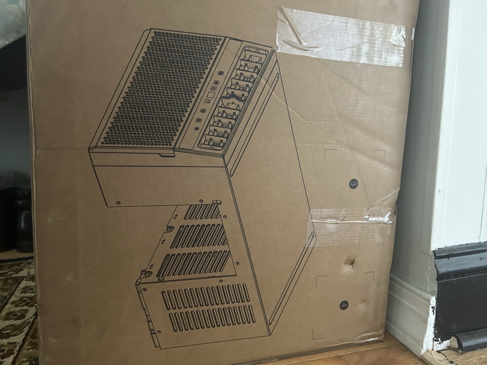 🔉12000 BTU u-Shaped Window Air Conditioner Cools 450Sq ft Remote Control 115V gallery