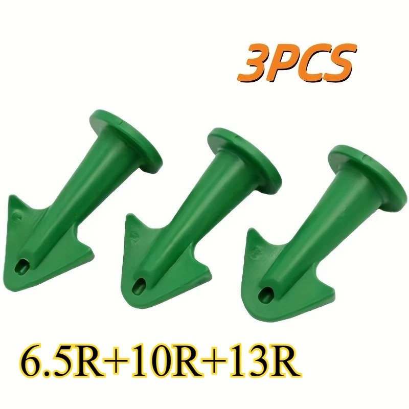 3pcs Caulk Nozzle Applicator Silicone Caulking Finishing Grout Tool Kit - NEW