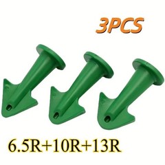 3pcs Caulk Nozzle Applicator Silicone Caulking Finishing Grout Tool Kit – NEW