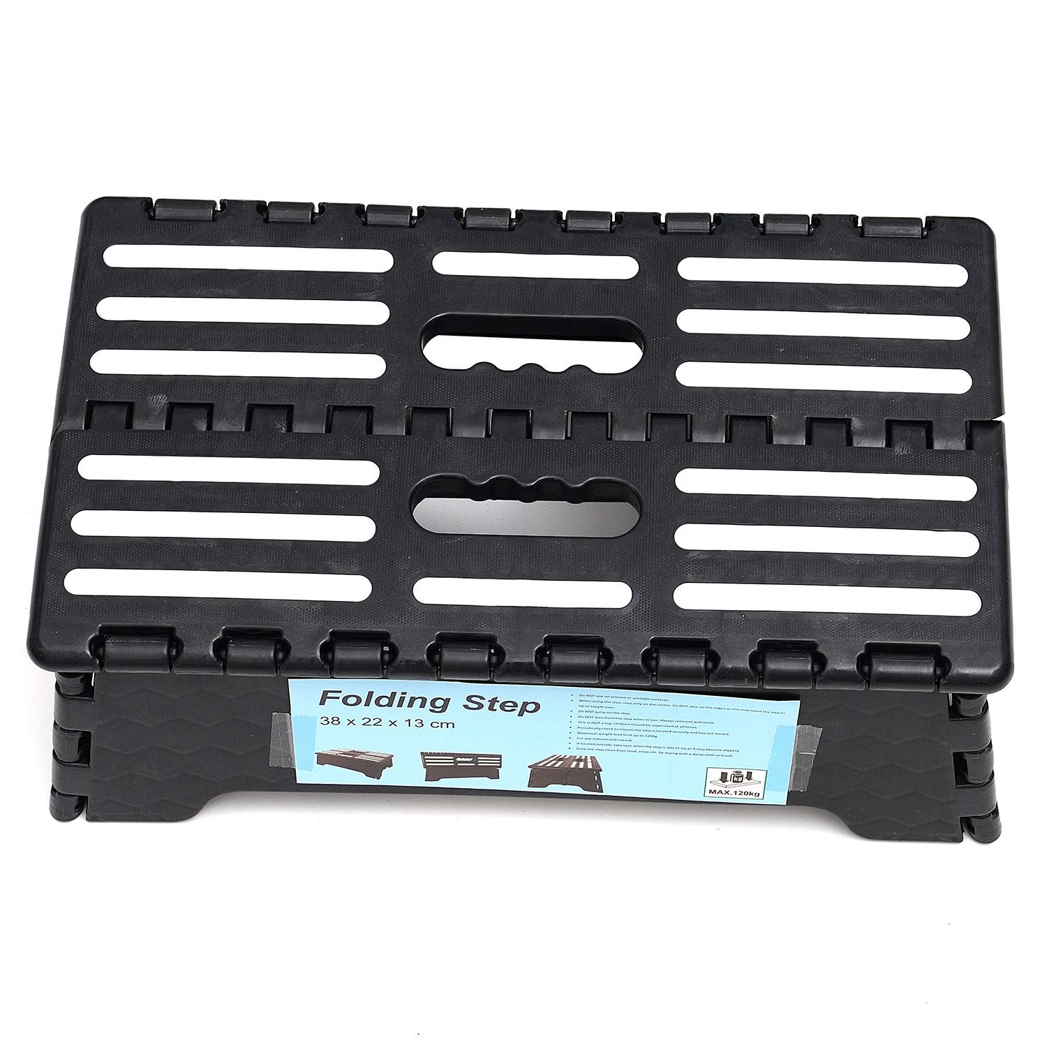 Portable Folding Step Stool 5 Inch Lightweight Plastic Short Stool Sturdy And Sa gallery