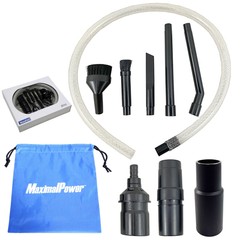 MaximalPower 8PC Mini Vacuum Attachment Tool Kit for Bissell Miele Shark w/ bag