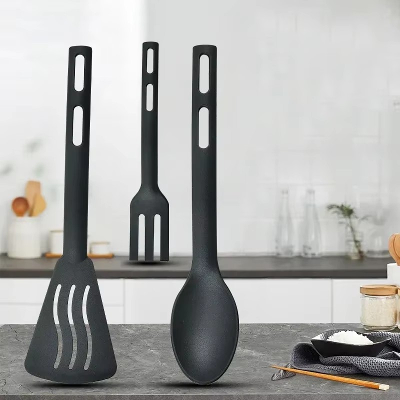 1/3PCS Nylon Kitchen Utensils Set Kitchen Cooking Tools Slotted Turner Solid Spo gallery
